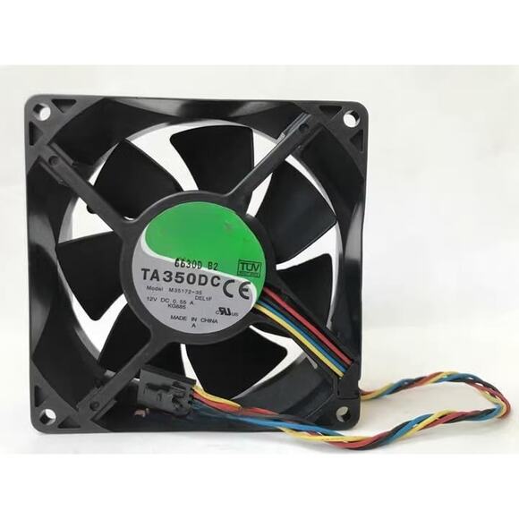 TA350DC Quiet Case Cooling Thermal Sensor Fan 12V 1.8A, 3-Pin (3-Wire Lead) - Picture 1 of 2